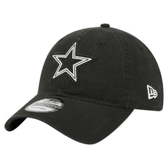 Dallas Cowboys New Era Stamp 9TWENTY Adjustable Hat - Black - NFL