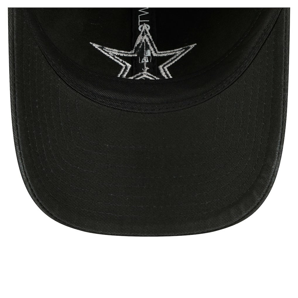 Dallas Cowboys New Era Stamp 9TWENTY Adjustable Hat - Black - NFL