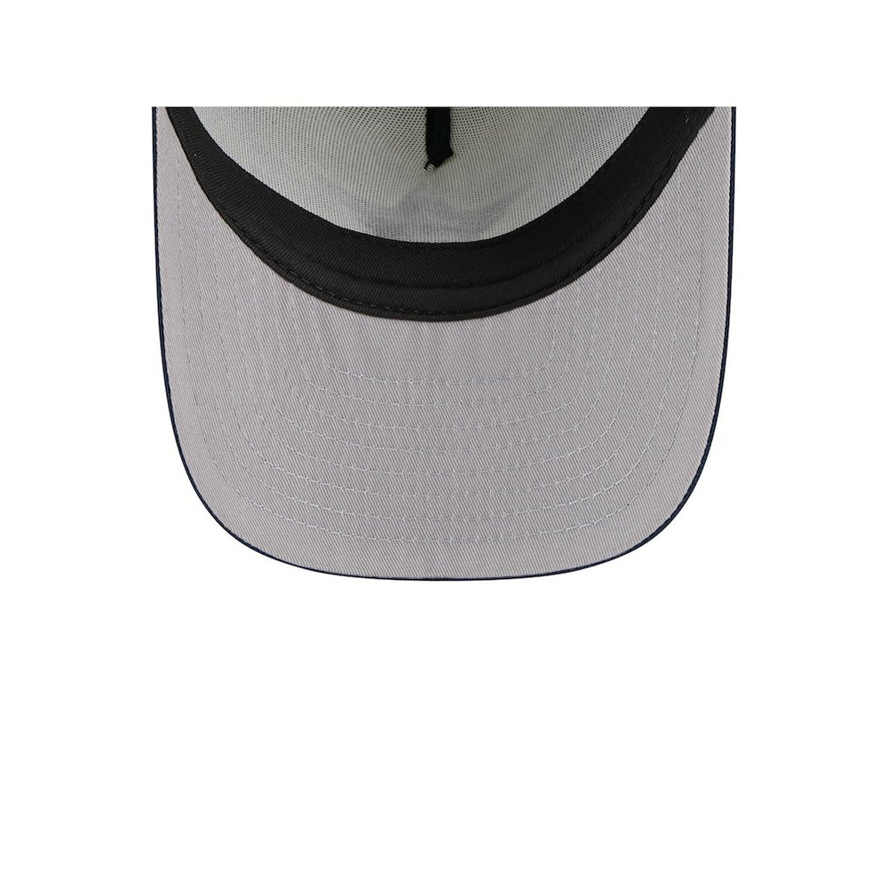 Dallas Cowboys New Era Banner A-Frame 9FIFTY Snapback Hat - Cream/Navy - NFL