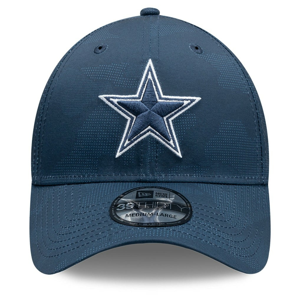Dallas Cowboys New Era Tonal Camo 39THIRTY Flex Hat - Navy - NFL