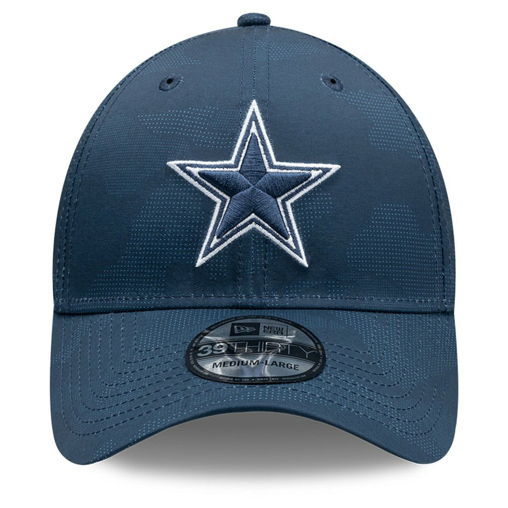 Dallas Cowboys New Era Tonal Camo 39THIRTY Flex Hat - Navy - NFL