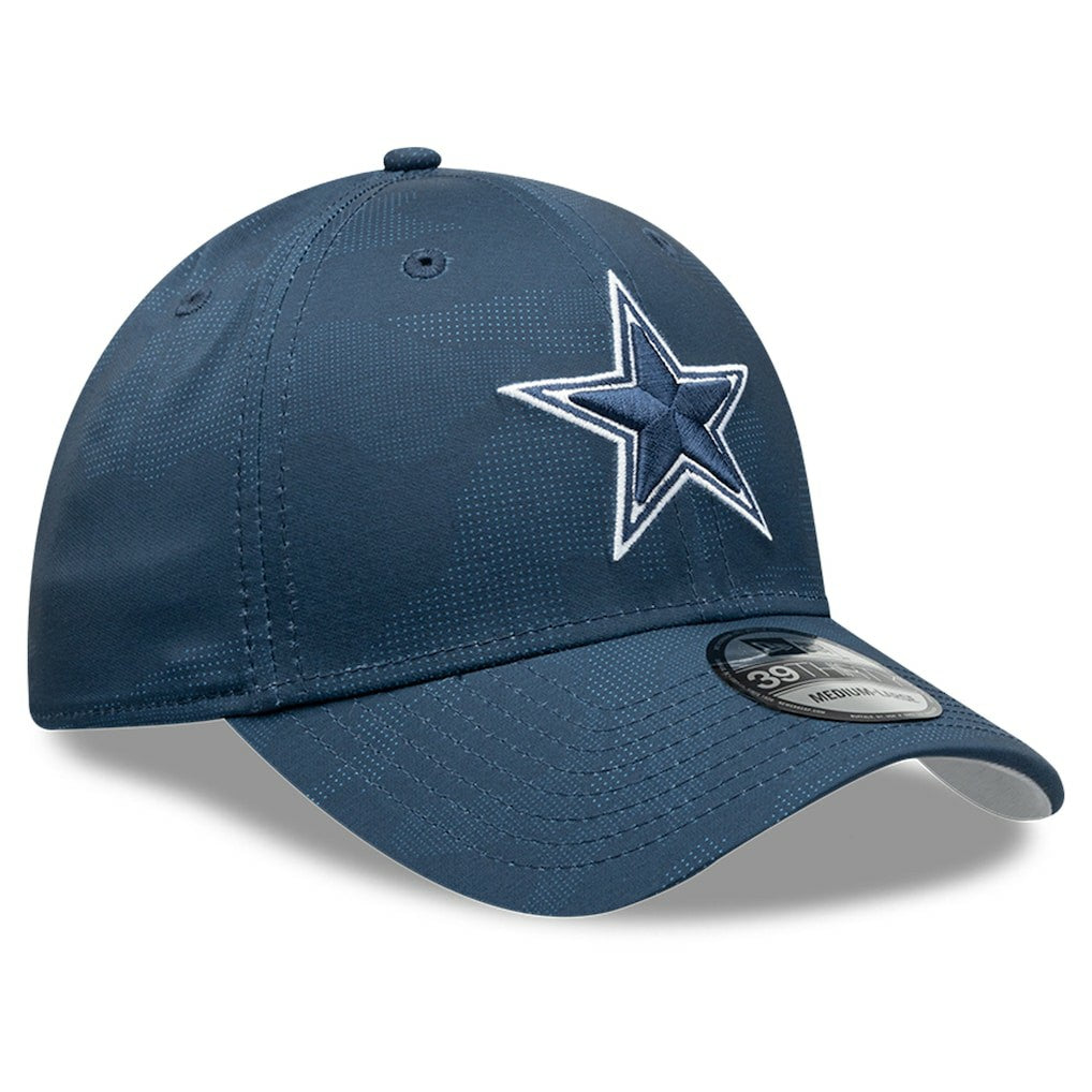 Dallas Cowboys New Era Tonal Camo 39THIRTY Flex Hat - Navy - NFL