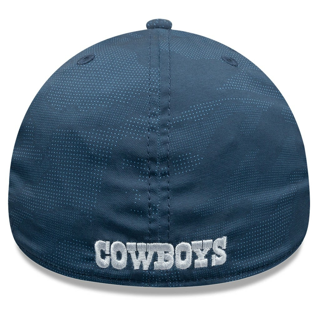 Dallas Cowboys New Era Tonal Camo 39THIRTY Flex Hat - Navy - NFL