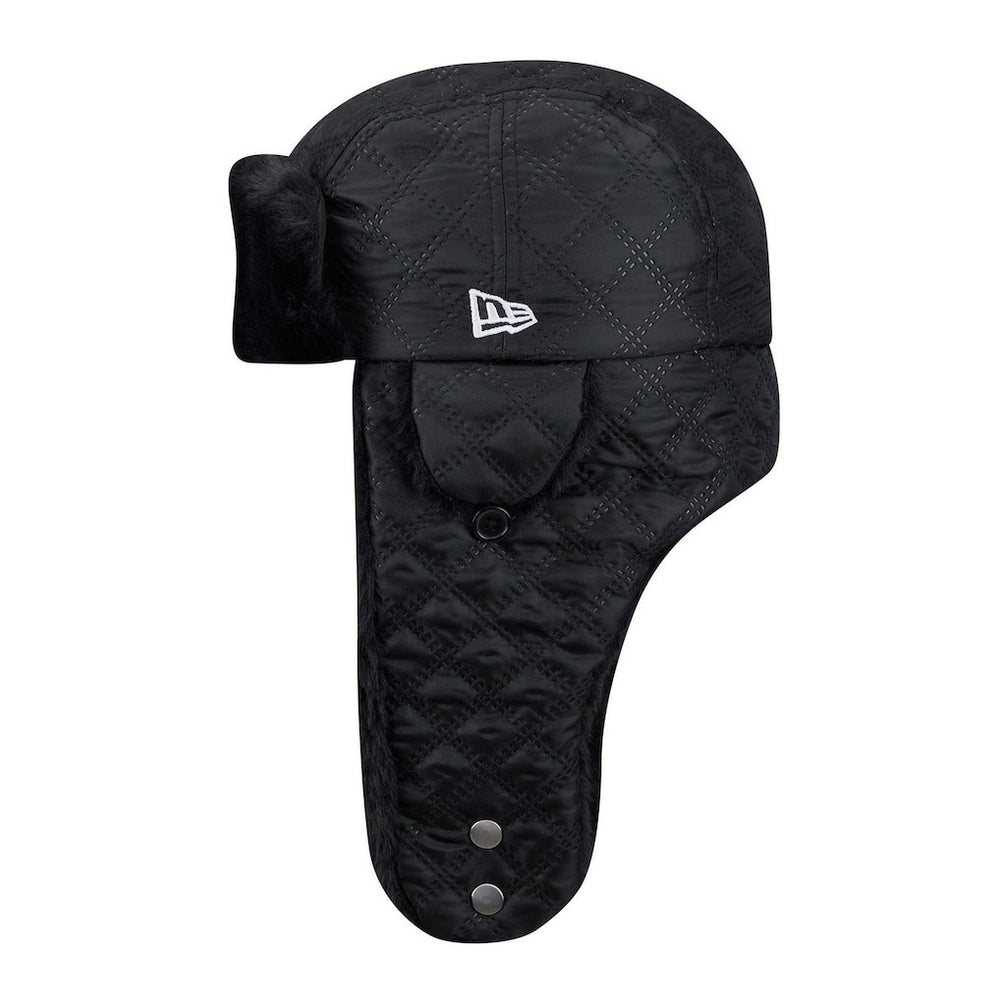 Dallas Cowboys New Era Quilted Trapper Hat - Black - NFL