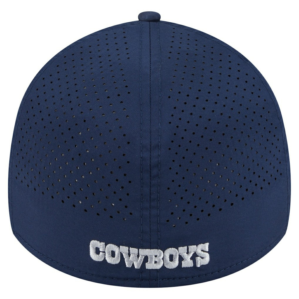 Dallas Cowboys New Era Featherweight Poly Rope Flex 39Thirty Hat - Navy - NFL