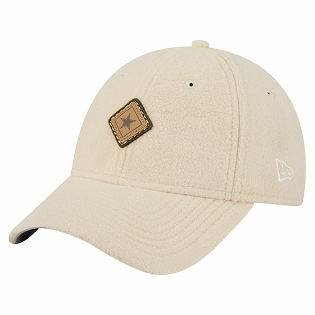 Dallas Cowboys New Era Women's Comfy 9FORTY Adjustable Hat - Cream - NFL