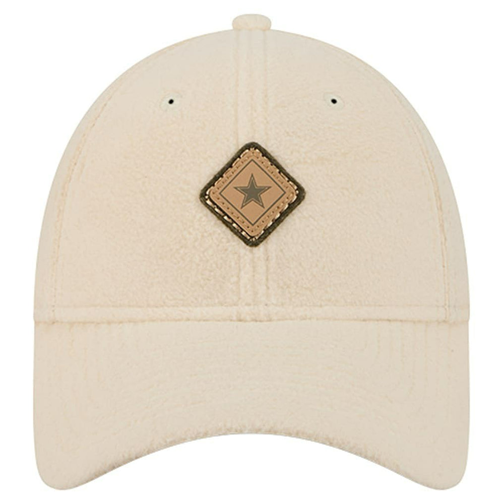 Dallas Cowboys New Era Women's Comfy 9FORTY Adjustable Hat - Cream - NFL