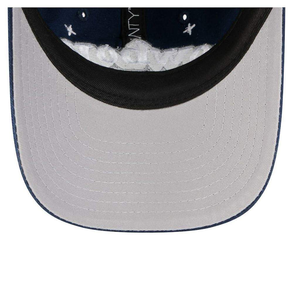 Dallas Cowboys New Era Girls Youth Cheer 9TWENTY Adjustable Hat - Navy - NFL