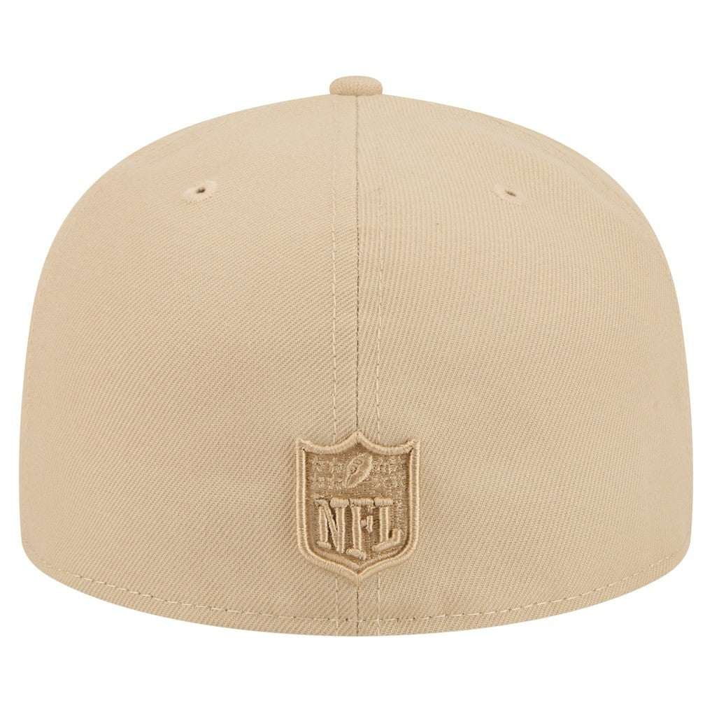 Dallas Cowboys New Era Color Pack A-Frame 59FIFTY Fitted Hat - Light Beige - NFL
