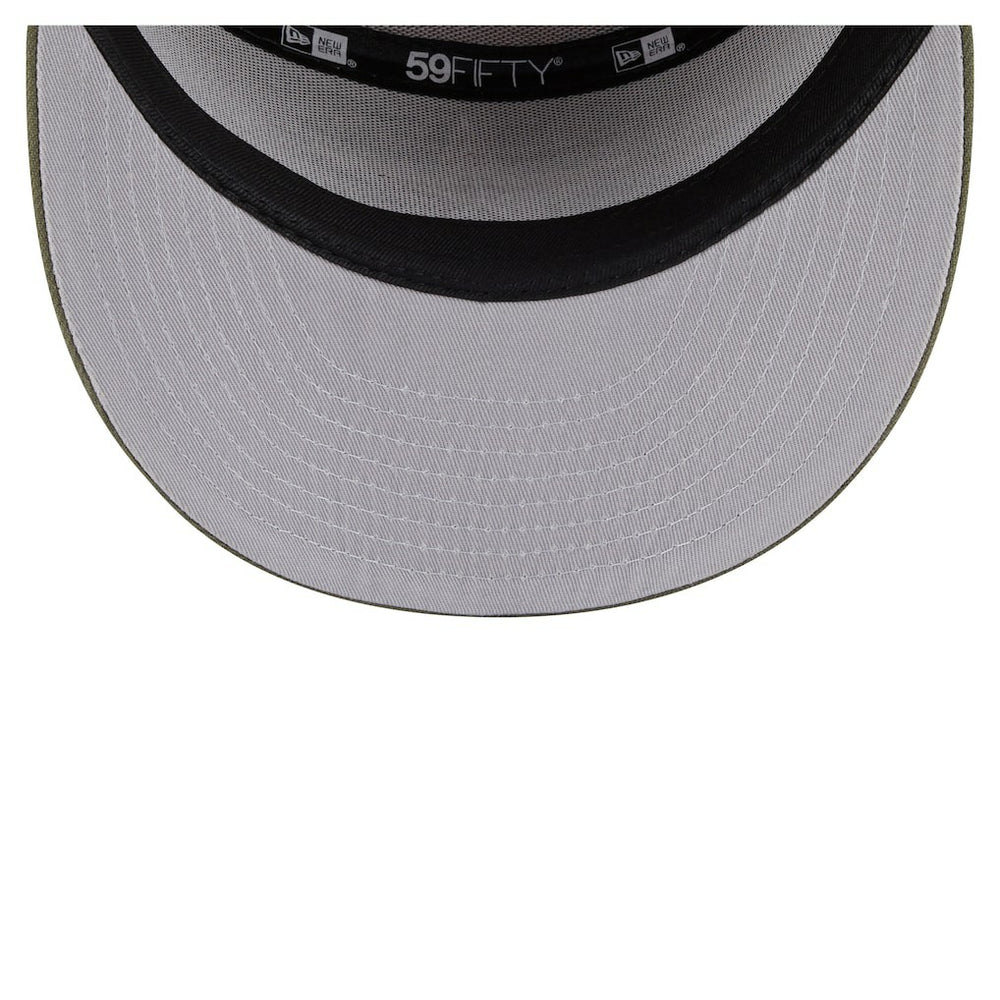 Dallas Cowboys New Era 2-Tone Color Pack Split Panel 59FIFTY Fitted Hat - Olive/Brown - NFL