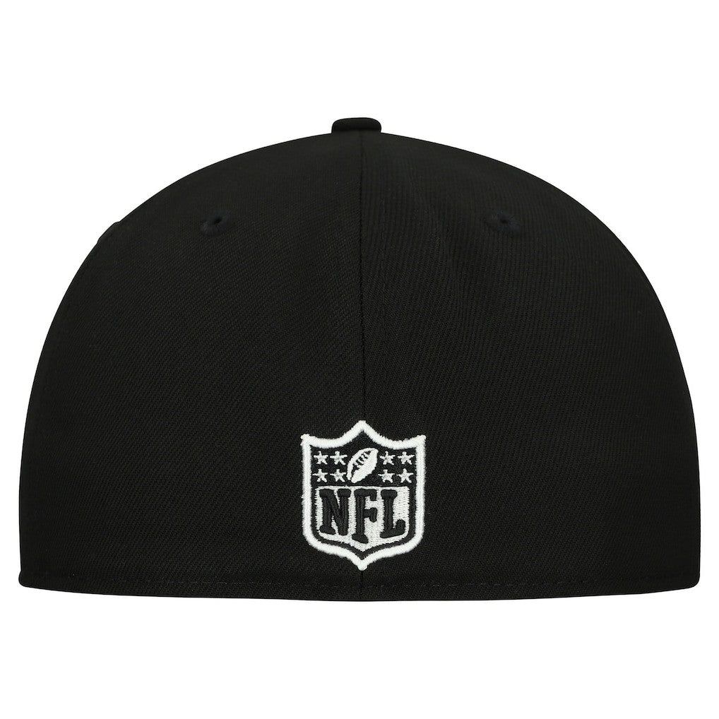 Dallas Cowboys New Era Tri-Hit 59FIFTY Fitted Hat - Black - NFL
