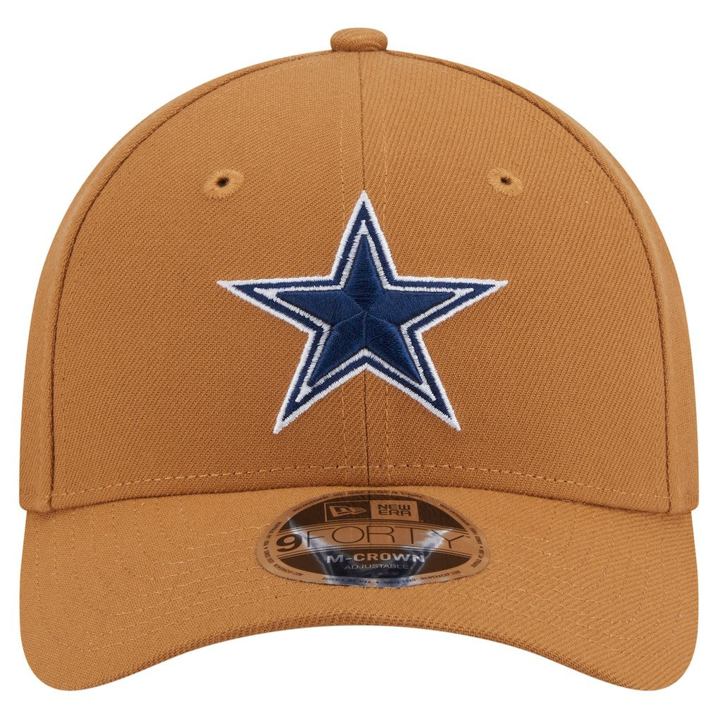 Dallas Cowboys New Era Main 9FORTY M-Crown Adjustable Hat - Bronze - NFL
