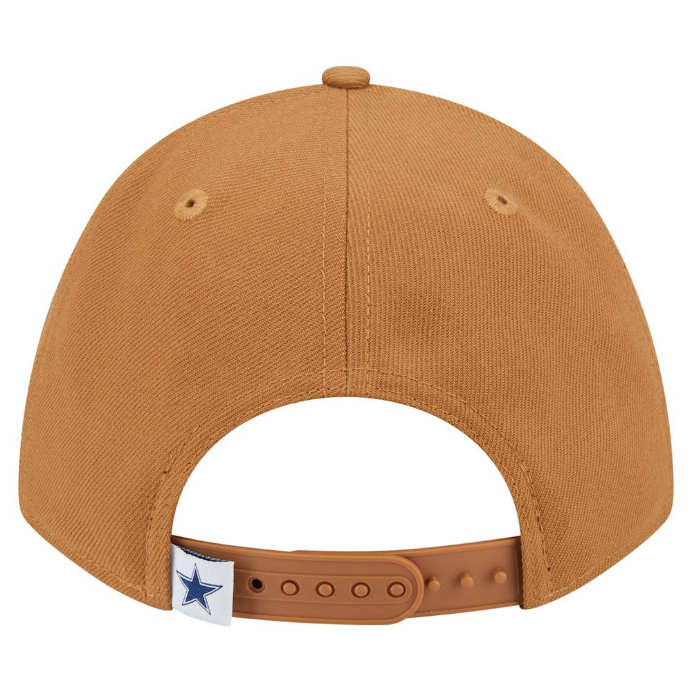 Dallas Cowboys New Era Main 9FORTY M-Crown Adjustable Hat - Bronze - NFL