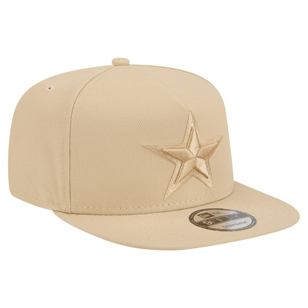 Dallas Cowboys New Era Color Pack A-Frame 9FIFTY Snapback Hat - Light Beige - NFL