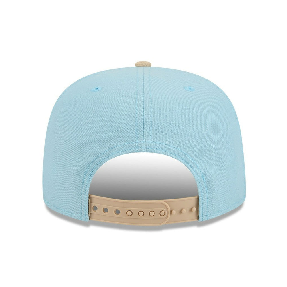 Dallas Cowboys New Era Two-Tone Color Pack A-Frame 9FIFTY Snapback Hat - Light Blue/Brown - NFL