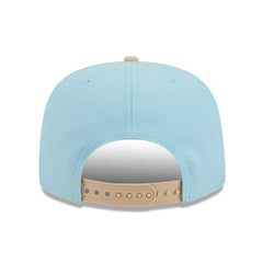 Dallas Cowboys New Era Two-Tone Color Pack A-Frame 9FIFTY Snapback Hat - Light Blue/Brown - NFL
