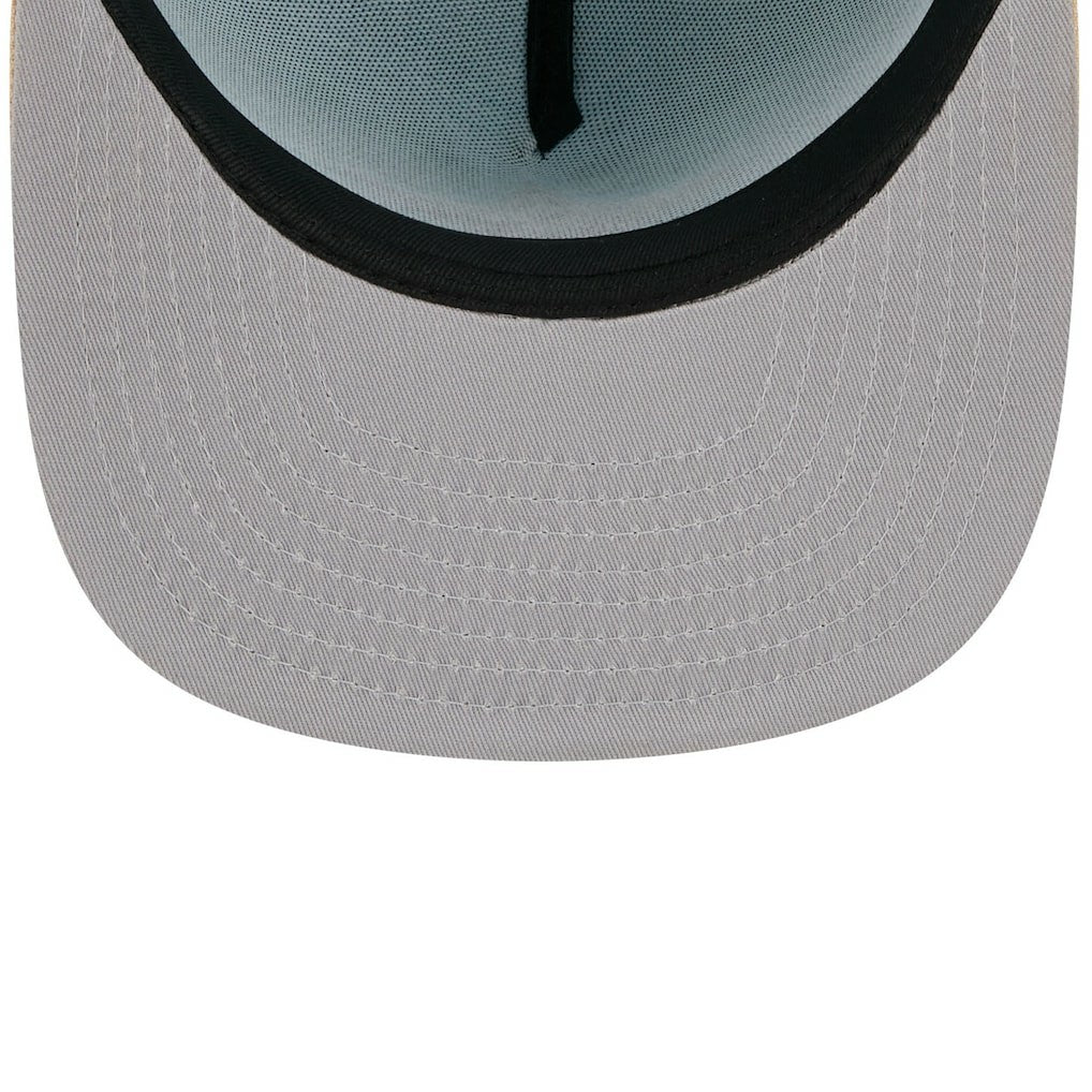 Dallas Cowboys New Era Two-Tone Color Pack A-Frame 9FIFTY Snapback Hat - Light Blue/Brown - NFL