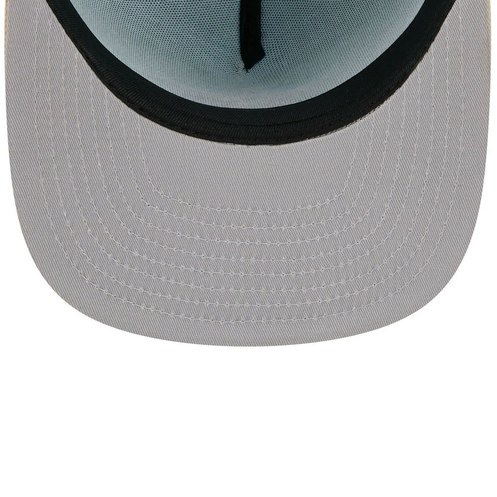 Dallas Cowboys New Era Two-Tone Color Pack A-Frame 9FIFTY Snapback Hat - Light Blue/Brown - NFL