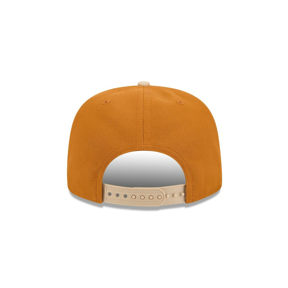 Dallas Cowboys New Era Two-Tone Color Pack A-Frame 9FIFTY Snapback Hat - Brown/Light Beige - NFL