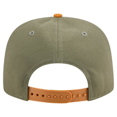 Dallas Cowboys New Era Two-Tone A-Frame 9FIFTY Snapback Hat - Olive/Brown - NFL