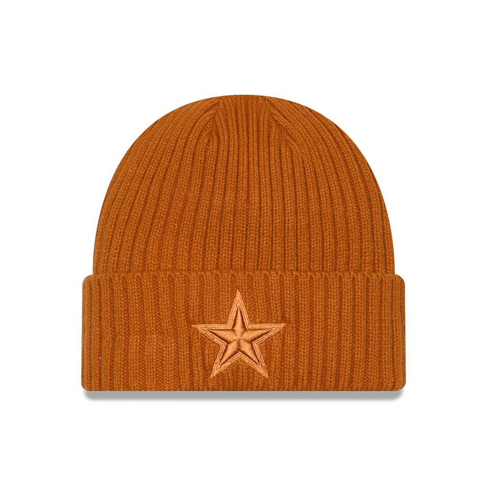 Dallas Cowboys New Era Color Pack Cuffed Knit Hat - Brown - NFL