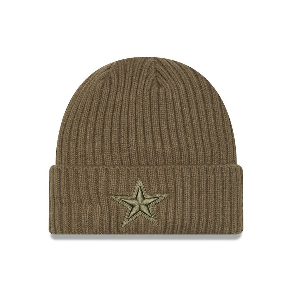 Dallas Cowboys New Era Color Pack Cuffed Knit Hat - Olive - NFL