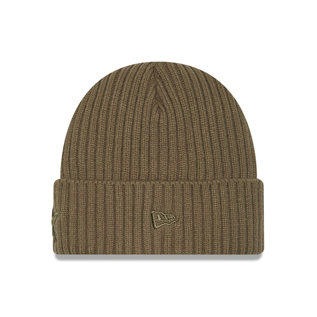 Dallas Cowboys New Era Color Pack Cuffed Knit Hat - Olive - NFL