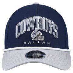 Dallas Cowboys New Era Youth Arch COOLERA 9FORTY A-Frame Adjustable Hat - Navy - NFL