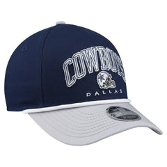Dallas Cowboys New Era Youth Arch COOLERA 9FORTY A-Frame Adjustable Hat - Navy - NFL