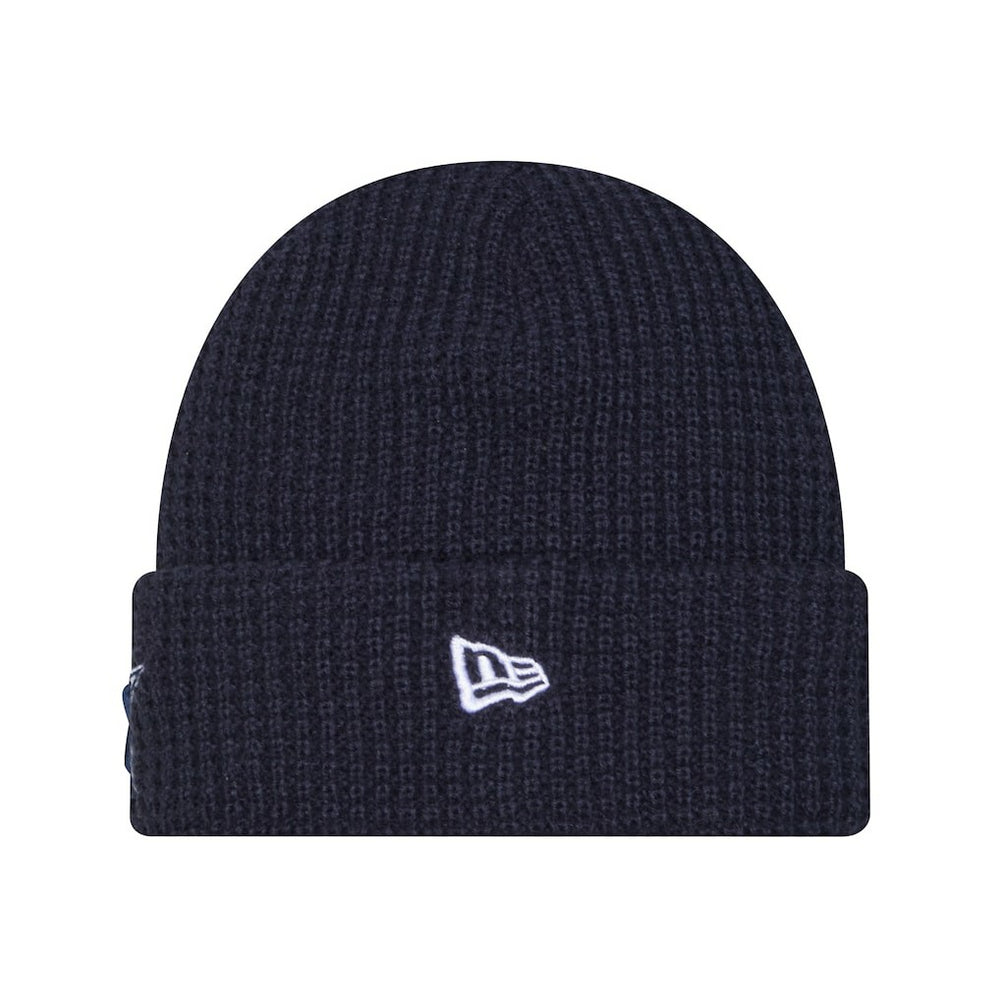 Dallas Cowboys New Era Youth Waffle Cuffed Knit Hat - Navy - NFL