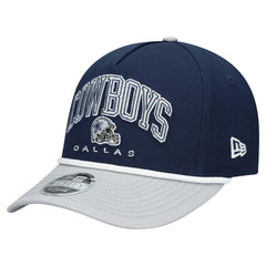 Dallas Cowboys New Era Preschool Arch 9FORTY M-Crown A-Frame COOLERA Adjustable Hat - Navy/Gray - NFL