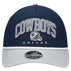 Dallas Cowboys New Era Preschool Arch 9FORTY M-Crown A-Frame COOLERA Adjustable Hat - Navy/Gray - NFL