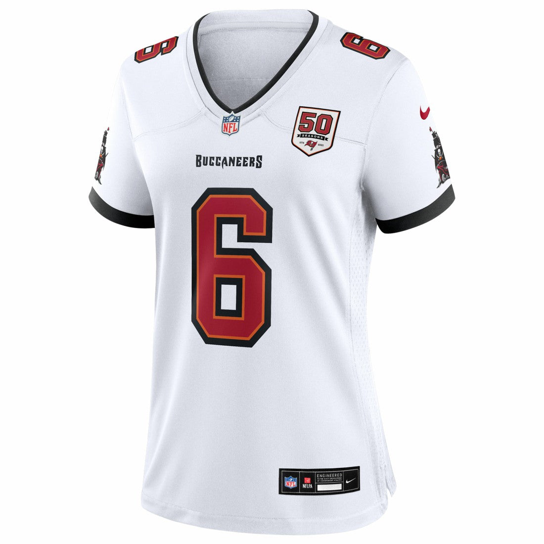 Baker Mayfield Tampa Bay Buccaneers Women's 50th Season White Game Jersey - White - Nike