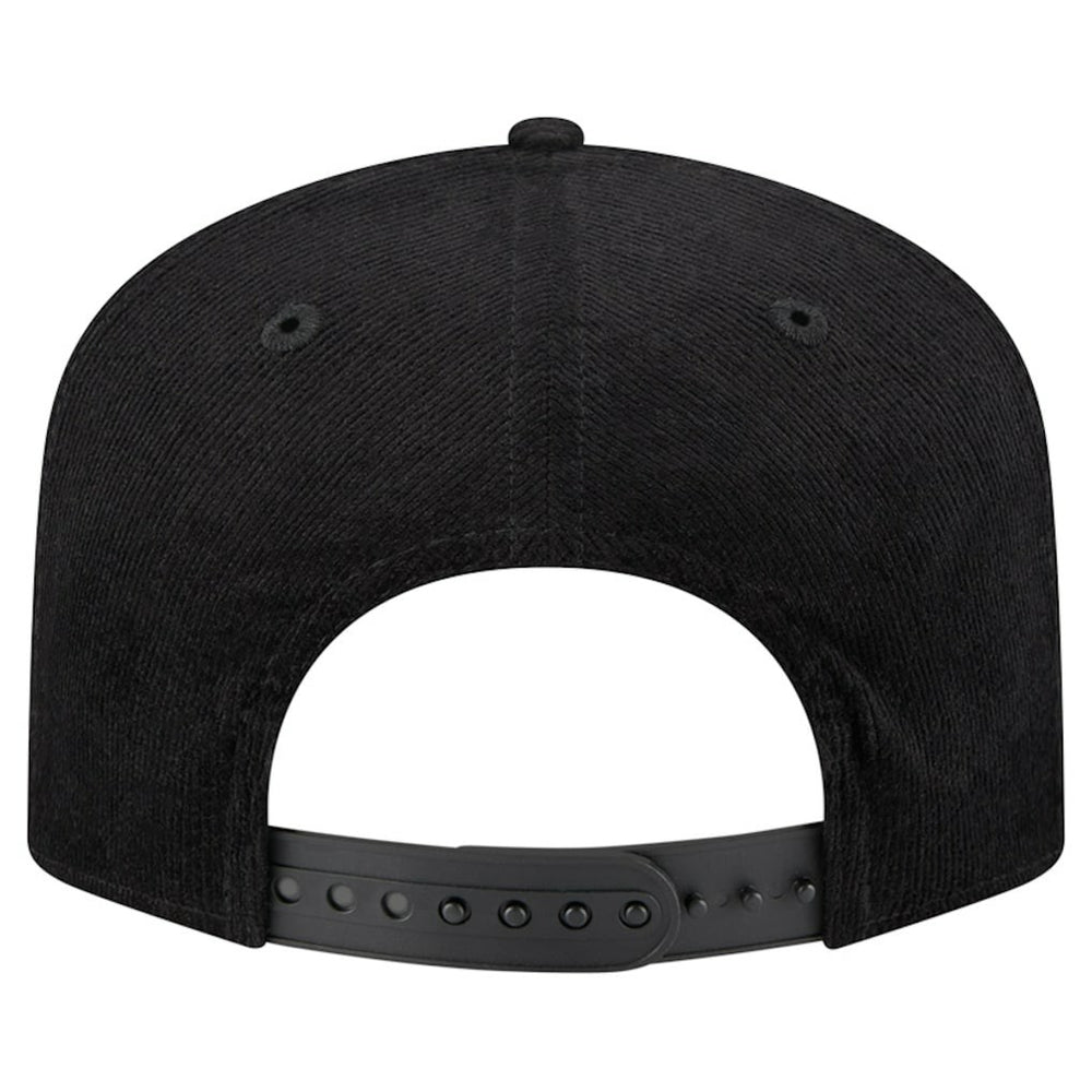 Dallas Cowboys New Era Retro Joe Nostalgic Corduroy Golfer Adjustable Hat - Black - NFL