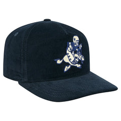 Dallas Cowboys New Era Retro Joe Nostalgic Corduroy Golfer Adjustable Hat - Navy - NFL