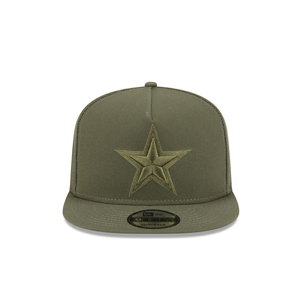 Dallas Cowboys New Era Youth Color Pack A-Frame 9FIFTY - Olive - NFL
