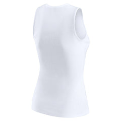 Houston Texans WEAR by Erin Andrews Women's Ribbed Graphic Tank Top - White - NFL