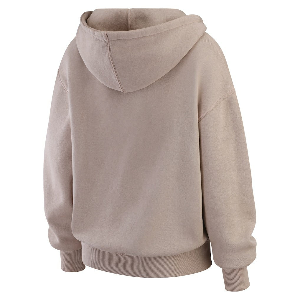 Baltimore Ravens WEAR by Erin Andrews Women's Washed Pullover Crewdie - Tan - NFL