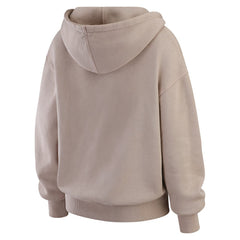 Cincinnati Bengals WEAR by Erin Andrews Women's Washed Pullover Crewdie - Tan - NFL