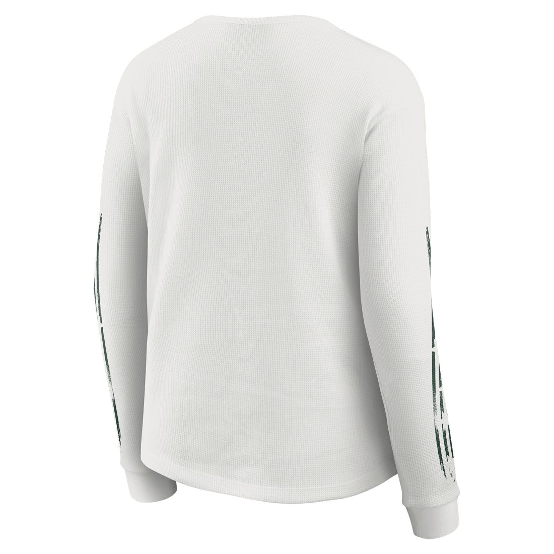 Green Bay Packers WEAR by Erin Andrews Women's Graphic Waffle Long-Sleeve T-Shirt - White - NFL