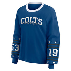 Indianapolis Colts WEAR by Erin Andrews Women's Sport Long-Sleeve T-Shirt - Royal - NFL