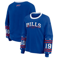 Buffalo Bills WEAR by Erin Andrews Women's Sport Long-Sleeve T-Shirt - Royal - NFL