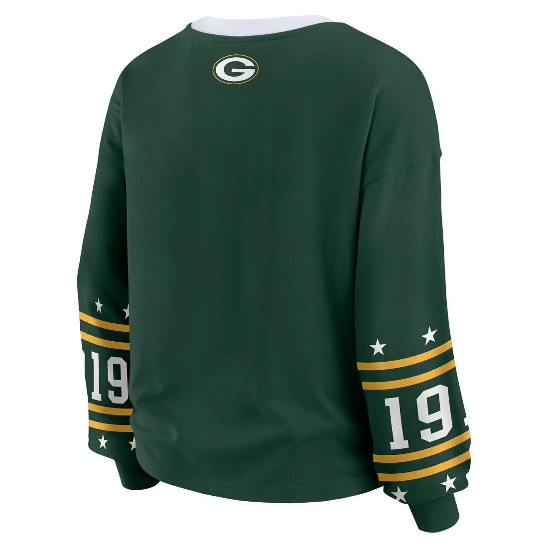 Green Bay Packers WEAR by Erin Andrews Women's Plus Size Sport Long-Sleeve T-Shirt - Green - NFL