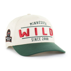 Minnesota Wild '47 Expansion Debut Two-Tone Hitch Adjustable Hat - Cream/Green | 47 brand online