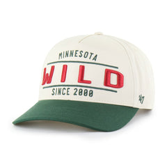 Minnesota Wild '47 Expansion Debut Two-Tone Hitch Adjustable Hat - Cream/Green | 47 brand online