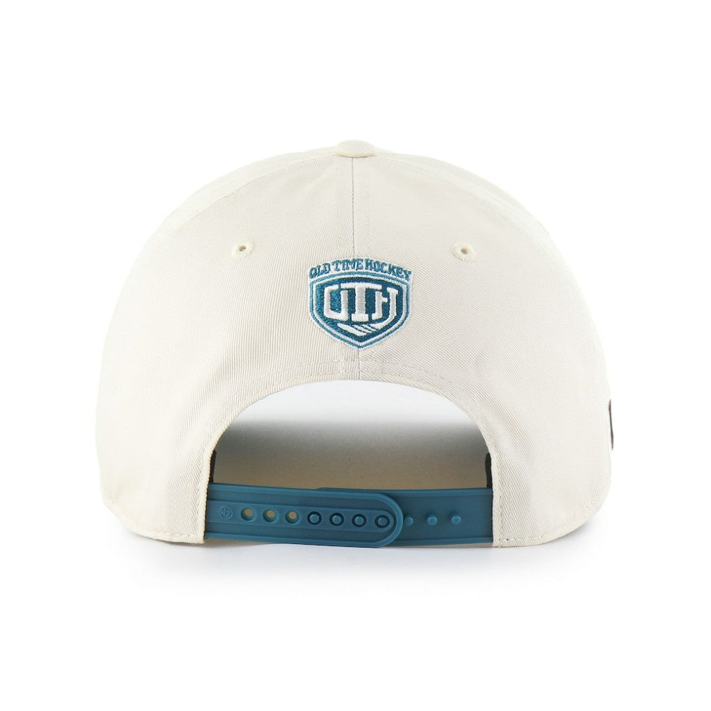 Anaheim Ducks '47 Expansion Debut Two-Tone Hitch Adjustable Hat - Cream/Teal | 47 brand sale