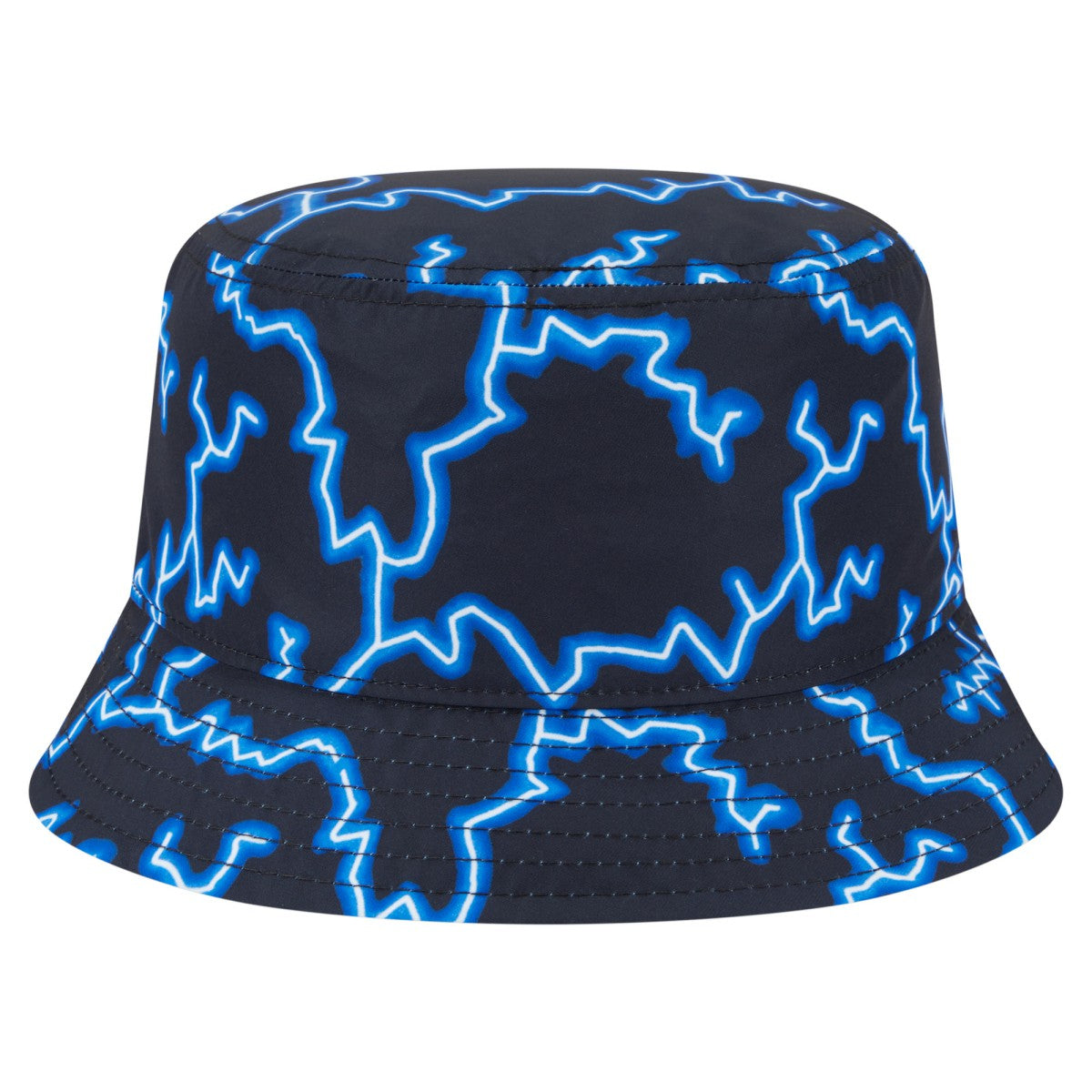 New Era New York Knicks Summer Sun and Storm Reversible Bucket Hat Black/Light Blue