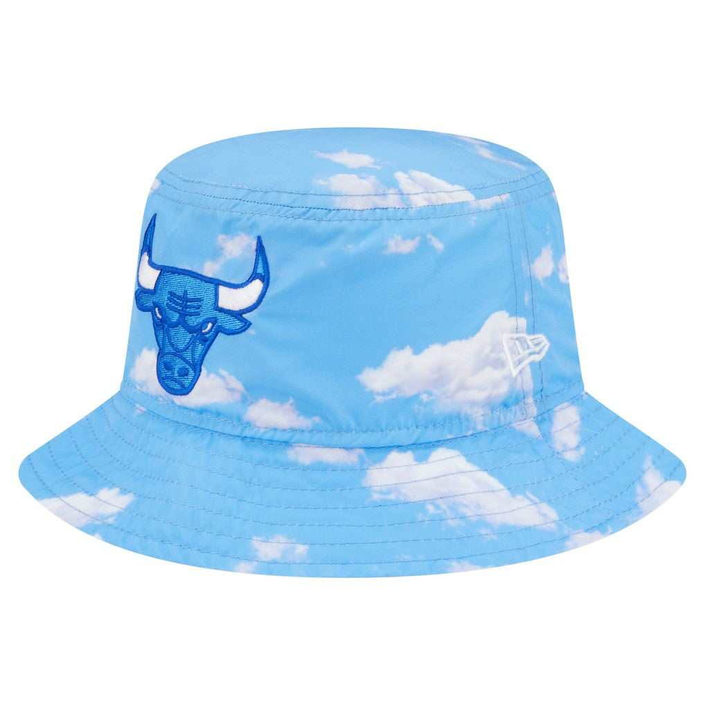 New Era Chicago Bulls Summer Sun and Storm Reversible Bucket Hat Black/Light Blue