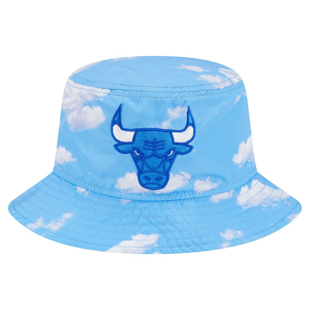New Era Chicago Bulls Summer Sun and Storm Reversible Bucket Hat Black/Light Blue
