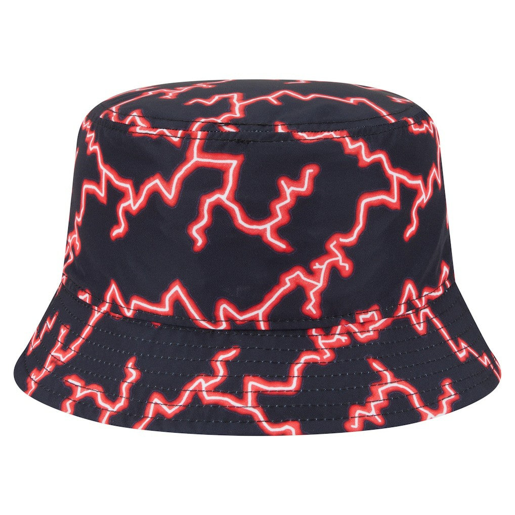 New Era Chicago Bulls Summer Sun and Storm Reversible Bucket Hat Black/Light Blue